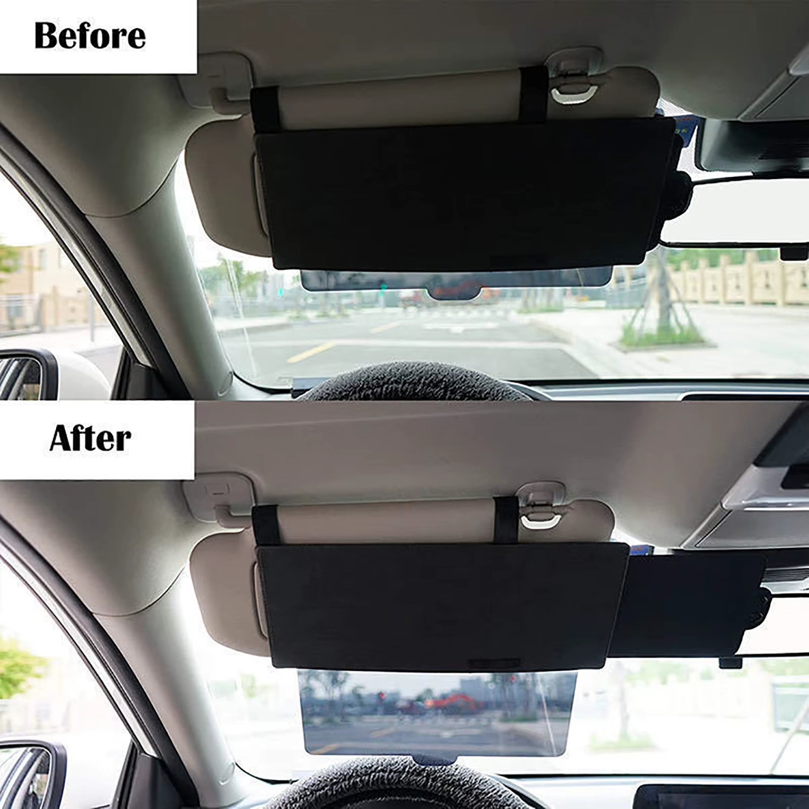 Car Sun Visor Blind Baffle Sunshade Visor Day Night anti Glare Driving Vision Sun Glasses in Summer anti Snow Blind Board
